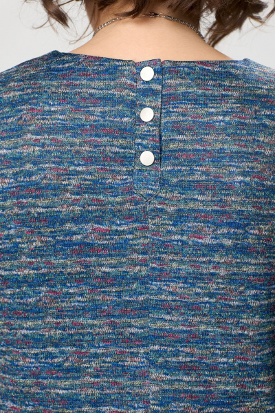 Платье Romanovich Style 1-2639 синий_меланж - фото 6