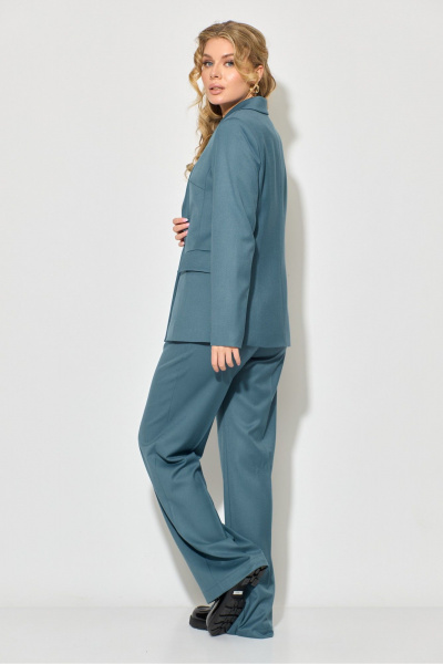 Брюки, жакет, жилет Chumakova Fashion 125 голубой - фото 6