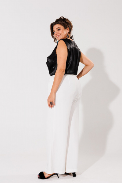 Брюки Anelli 1416.1 белый - фото 4