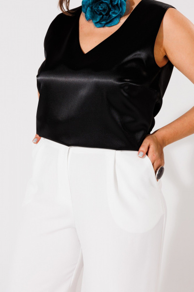 Брюки Anelli 1416.1 белый - фото 3