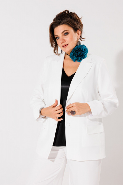 Жакет Anelli 1416 белый - фото 2