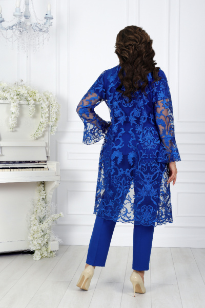 Брюки, кардиган, майка Ninele 5989 василек - фото 8