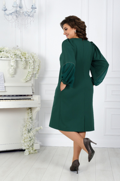 Платье Ninele 5991 изумруд - фото 12