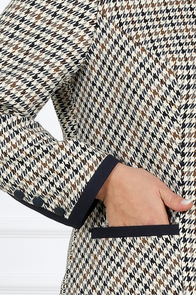 Жакет, платье Ninele 7447 гусиная лапка - фото 5