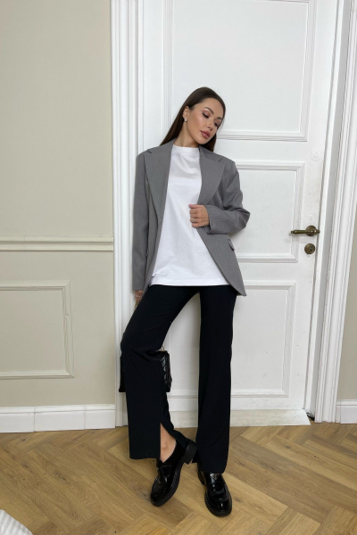 Брюки THE.WOMAN 0058 черный - фото 5