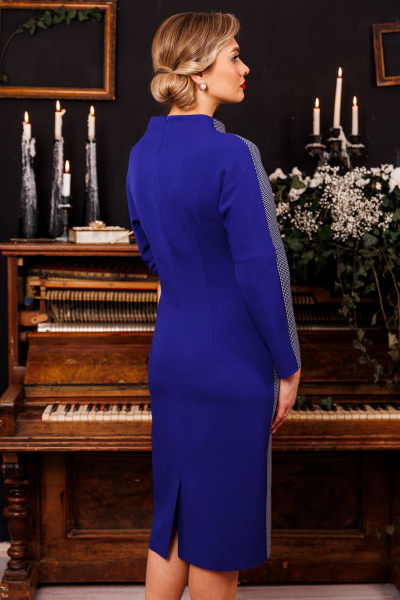 Платье Мода Юрс 2840 василек - фото 5