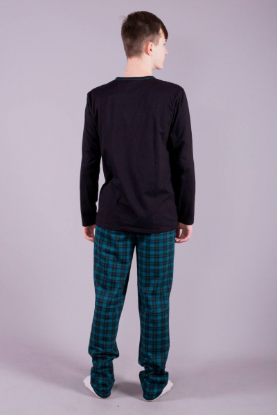 Брюки, майка 8 Марта 153010-3С654Д40-182,188 черный - фото 4