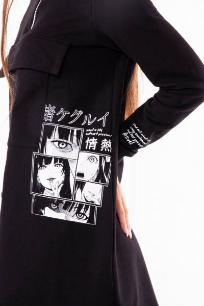 Платье 8 Марта 18211-2С5293Д40-146,152 черный - фото 3