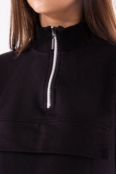 Платье 8 Марта 18211-2С5293Д40-158,164 черный - фото 4