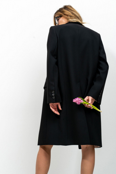 Жакет SILVERSPICE S-2318 черный - фото 8