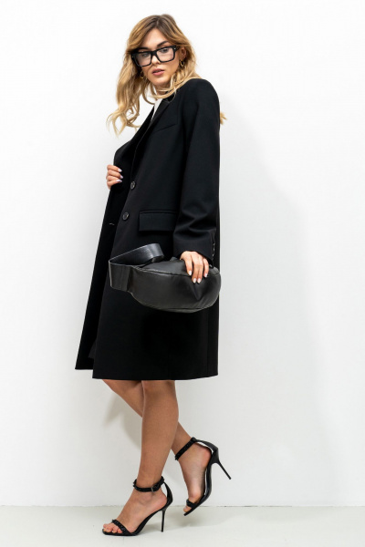 Жакет SILVERSPICE S-2318 черный - фото 6