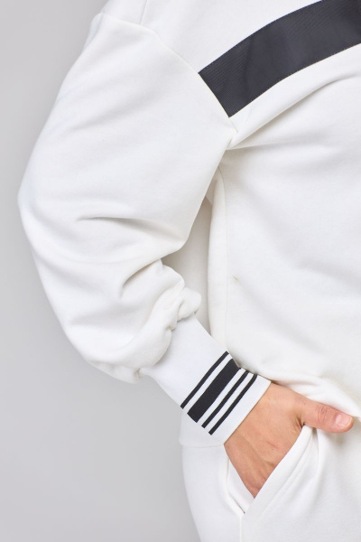 Брюки, худи DaLi 5633 молочный - фото 2