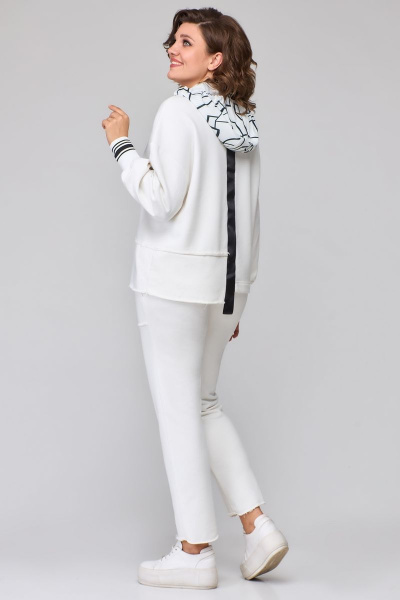 Брюки, худи DaLi 5633 молочный - фото 4