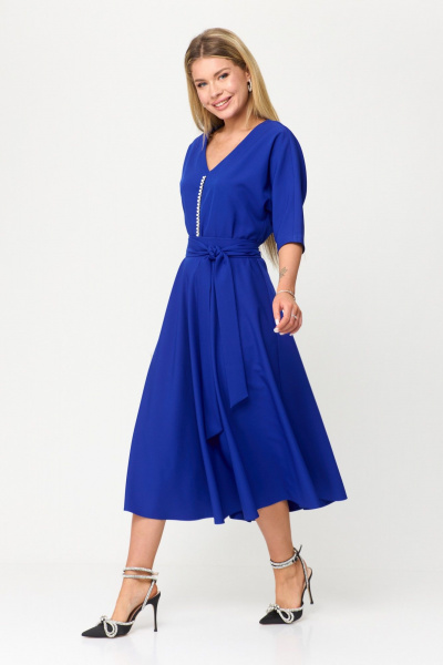 Платье T&N 7488 синий_сапфир - фото 8