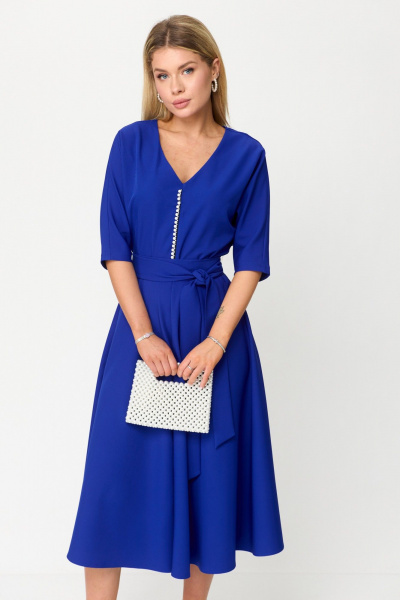 Платье T&N 7488 синий_сапфир - фото 5