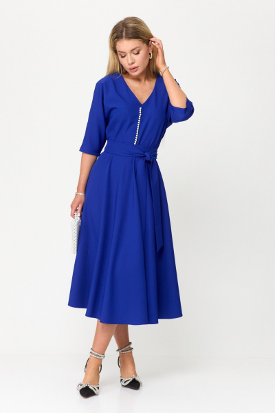 Платье T&N 7488 синий_сапфир - фото 2