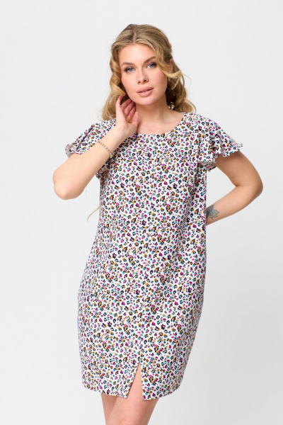 Платье T&N 7497 цветной_леопард - фото 3