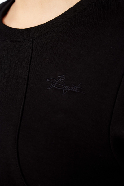 Жилет, платье БагираАнТа 933 черный - фото 7