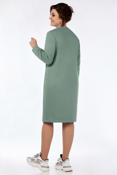 Жилет, платье БагираАнТа 933 мятный - фото 5