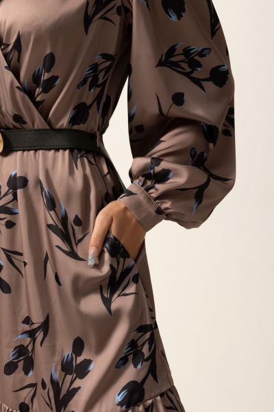 Платье Golden Valley 4952 коричневый - фото 4