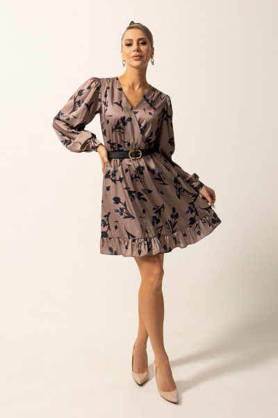 Платье Golden Valley 4952 коричневый - фото 2