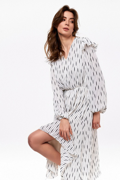 Платье KaVaRi 1076 белый - фото 10