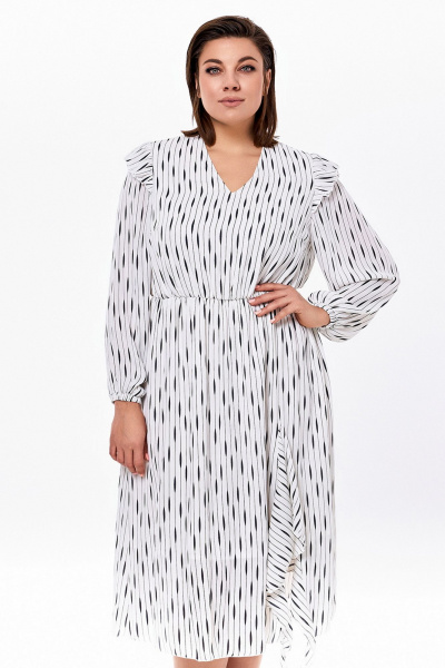 Платье KaVaRi 1076 белый - фото 6