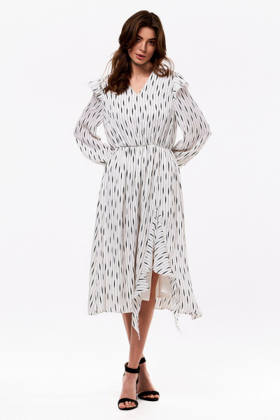 Платье KaVaRi 1076 белый - фото 2