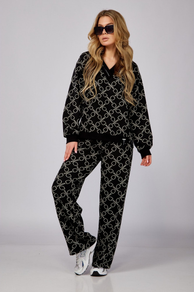 Демисезонный женский свободный джемпер из трикотажа Verita 2280.1 - фото 3