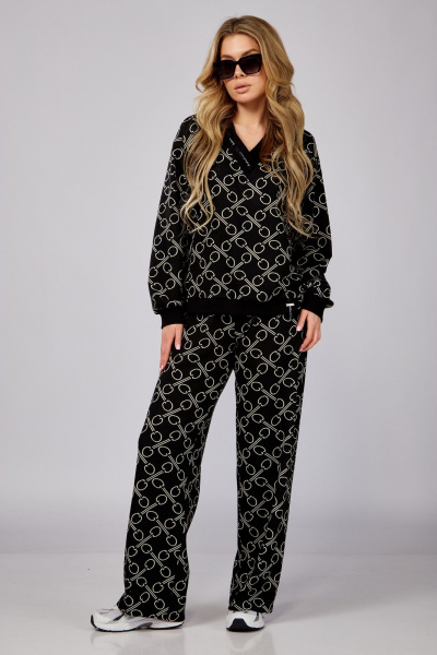 Демисезонный женский свободный джемпер из трикотажа Verita 2280.1 - фото 2