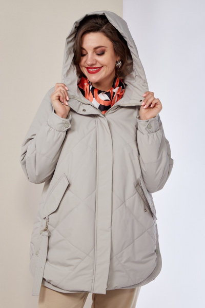 Куртка Shetti 2138 светло-серый - фото 4