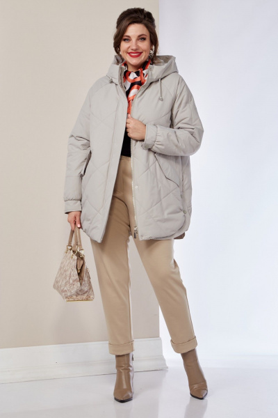 Куртка Shetti 2138 светло-серый - фото 3