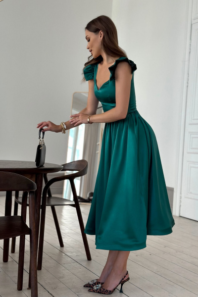 Платье Dilana VIP 2017 бирюза - фото 10