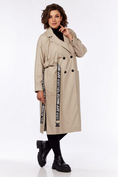 Плащ Диомант 1885 беж - фото 3