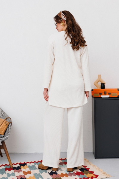 Брюки, джемпер NikVa 462 сливочный - фото 4