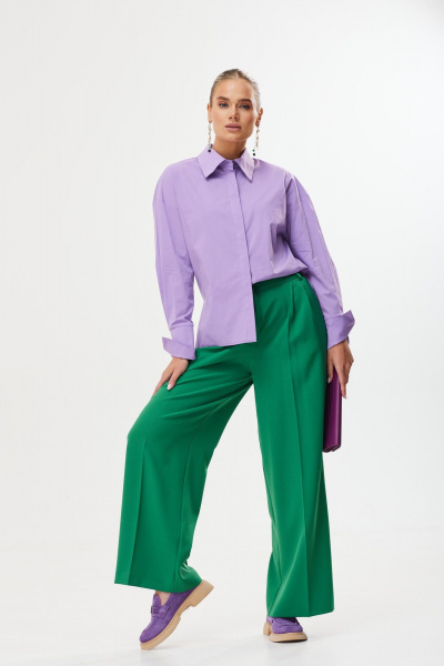 Блуза, брюки, жакет Твой имидж 1760 - фото 3