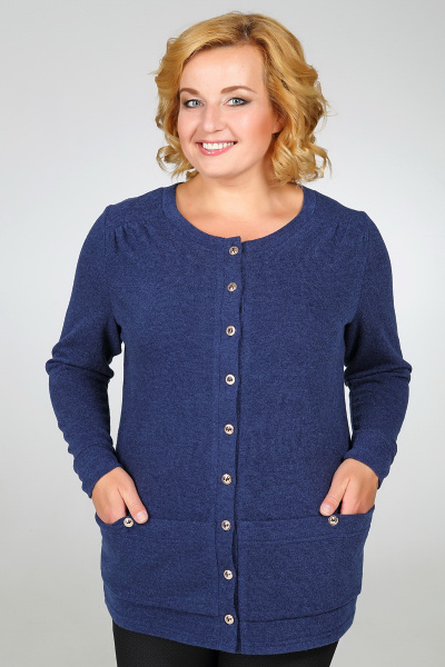 Жакет Медея и К 1686 синий - фото 1