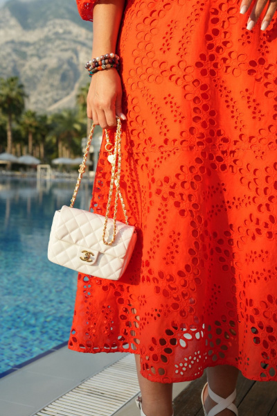 Платье Vittoria Queen 20733 красный - фото 5