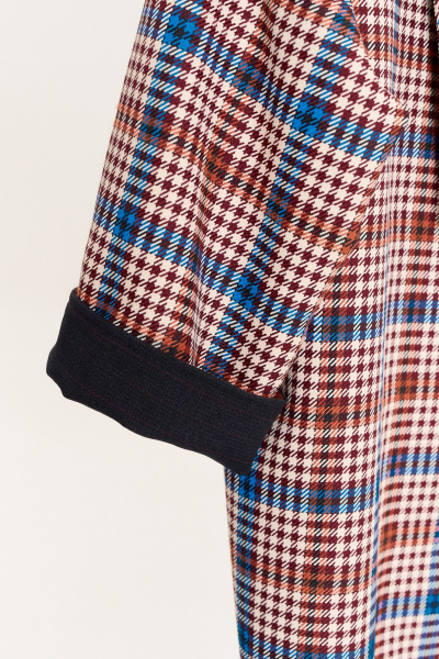 Жакет, юбка Anastasia 1080 марсало/графит - фото 8