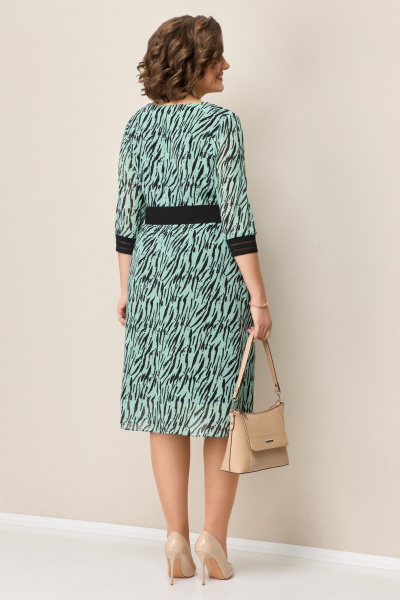 Платье VOLNA 1325 мятно-бирюзовый - фото 4