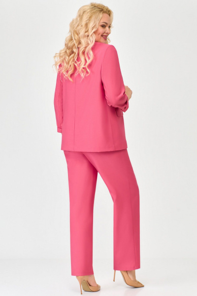 Брюки, жакет Slaviaelit 524-1 коралл - фото 2