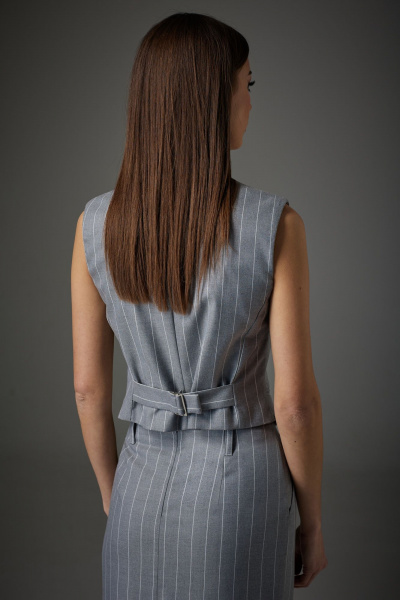 Комплект из жакета жилета и юбки в деловом стиле N.O.W. 1395 - фото 5