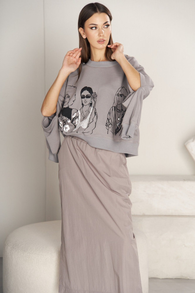 Джемпер, юбка Fantazia Mod 4742 - фото 3