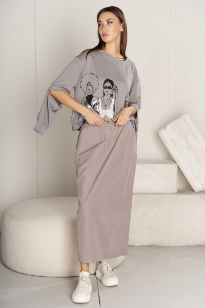 Джемпер, юбка Fantazia Mod 4742 - фото 1