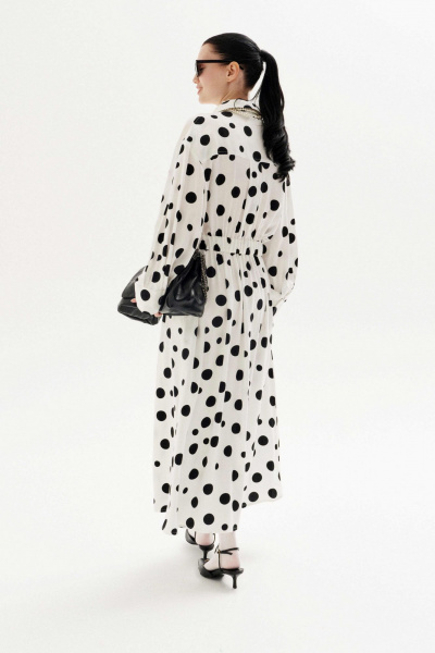 Платье Lokka 1340 белый_принт - фото 2