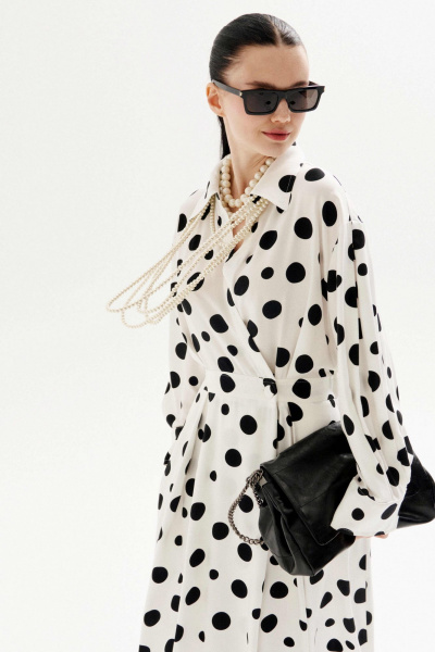 Платье Lokka 1340 белый_принт - фото 8