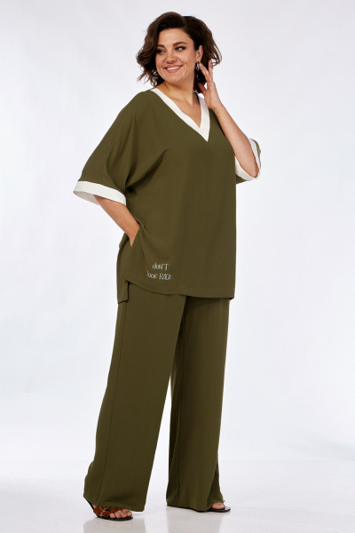 Блуза, брюки Jurimex 3062 хаки - фото 2