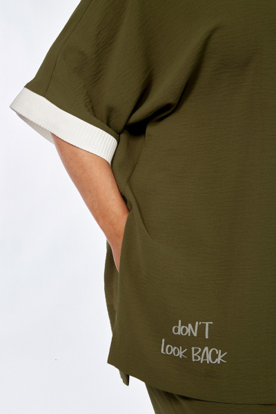 Блуза, брюки Jurimex 3062 хаки - фото 5