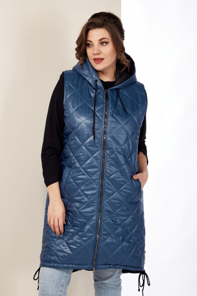 Жилет Shetti 2141 джинс - фото 5