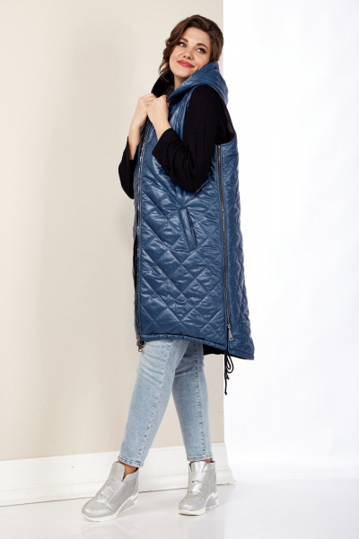 Жилет Shetti 2141 джинс - фото 4